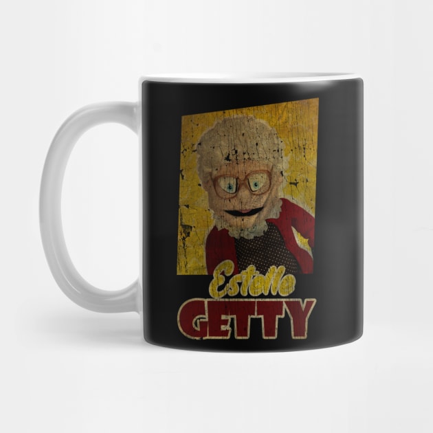 VINTAGE TEXTURE  - Estelle Getty - THAT GOLDEN GIRLS SHOW by pelere iwan